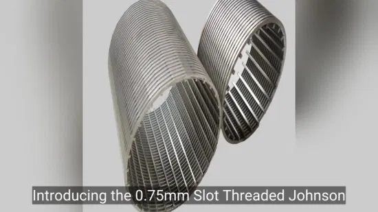 Wedge Wire Filter Johnson Screen, Oil Johnson Stainless Steel Wire Strainer Pipe
